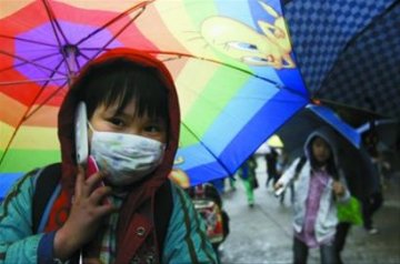 韩国民众恐慌“辐射雨”