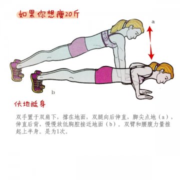 甩掉20斤or10斤or5斤 超有效徒手健身操