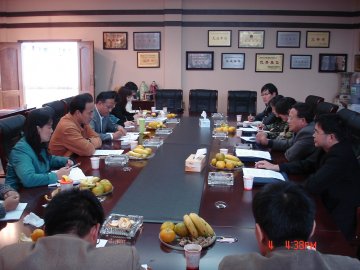 省医疗器械检验黄星所长一行到我市就医疗器械监管工作进行座谈