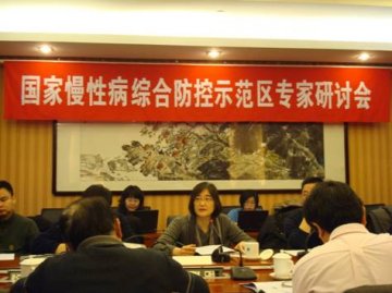 国家慢性病综合防控示范区专家研讨会在京召开