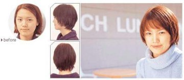 20岁小淑女塑造迷人发式