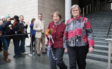 美国华盛顿州同性恋集体婚礼