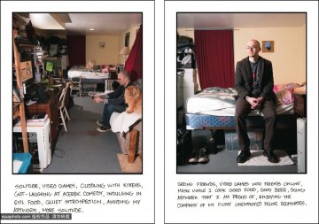 摄影师实拍精神病患者的双面人生