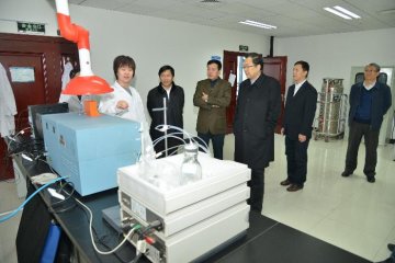 国家卫生计生委副主任孙志刚赴食品评估中心调研指导工作