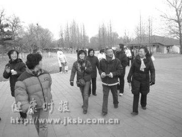 北京肿瘤医院：新春健康大步走