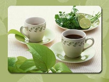 五种茶饮 帮你喝掉腹部赘肉