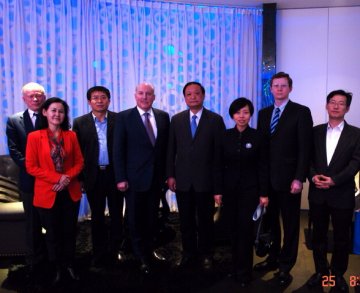 王国强副主任会见上海合作组织秘书长