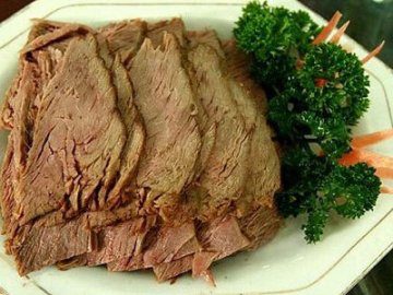 白切牛肉