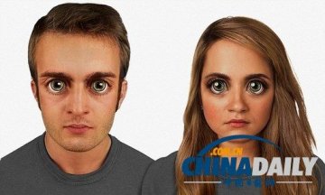 科学家预测10万年后人类面容 将有超大眼睛