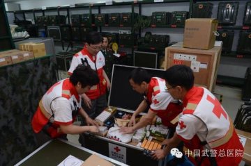 武警总医院第二批援尼医疗队整装待命