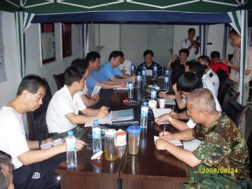 中心什邡工作组参加对口支援落实督导工作会