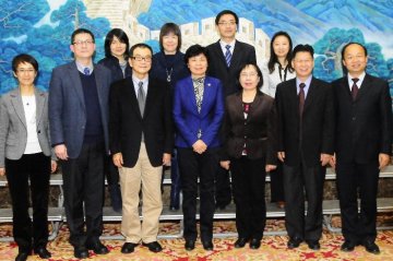 崔丽副主任会见台湾联合报一行