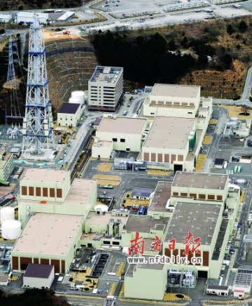 强余震致日本女川核电站8处漏水 水中有放射物
