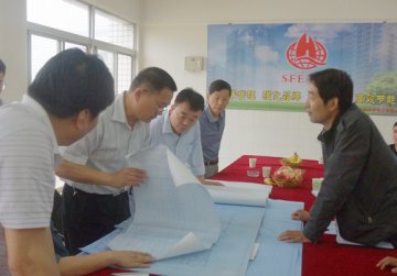 葛学副巡视员检查省荣复军人第二医院精神病医疗综合楼建设工作