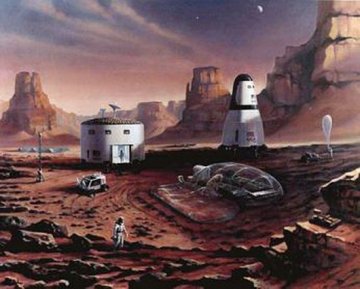 美科学家拟使用“细菌盒”建造火星人类基地