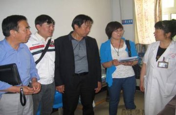 甘肃省敦煌市疾控中心对性病艾滋病防治综合业务工作进行督导