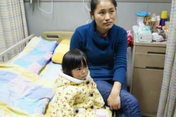 新桥医院成功救助一名江津贫穷复杂先心病患儿