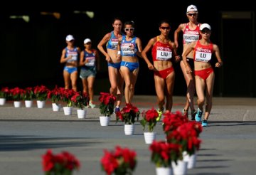 女子20公里竞走中国夺冠 破解刘虹的体能密码