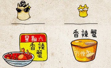 高帅富和矮矬穷一周食物对比 你中枪没