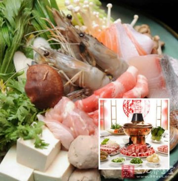 秋季火锅养生必伴随6种食物