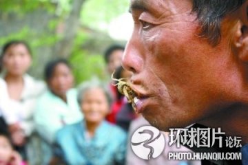 河南男子生吃蝎子上瘾