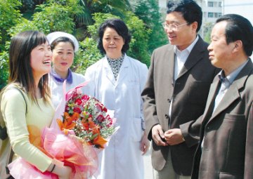 护士捐骨髓救患者