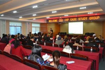 美国IHP项目大学生到湖南省结防所考察