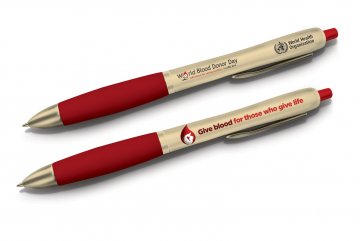 2014年世界献血者日宣传材料：笔（英文版）