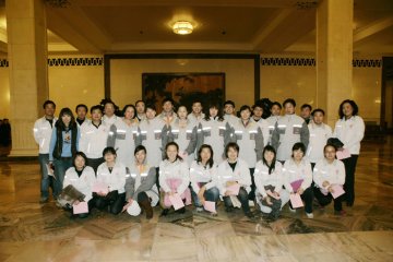 我中心职工参加青海玉树抗震救灾先进事迹报告会