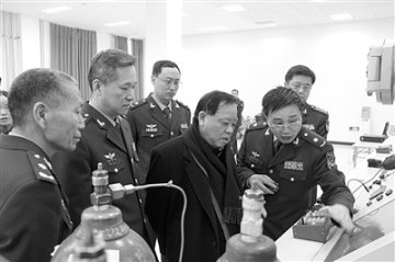 王基铭院士到空军航空医学研究所考察