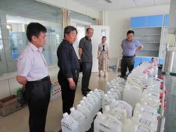 山东省疾控中心督查德州市农村饮水卫生监测项目工作