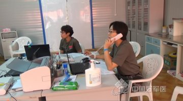 援利抗埃医疗队中的“火眼金睛”