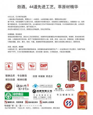 中国劲酒官方高清创意广告(鄂食健广审(文)第2011060035号)