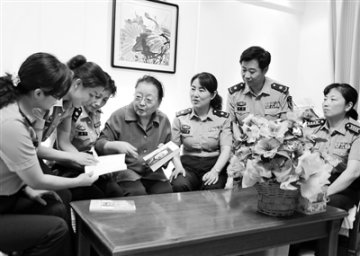 北京军区天津疗养院疗养员之家