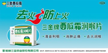 西瓜霜润喉片-官方高清创意广告(桂药广审(文)第2014080146号)