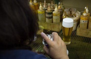 探访日本的食物模型工厂 仿真度极高