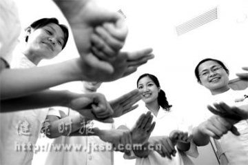 护士重新学洗手