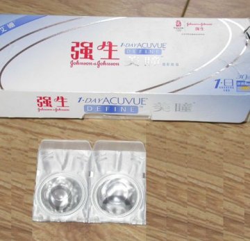 强生回收有问题隐形眼镜 疑在生产过程中出事