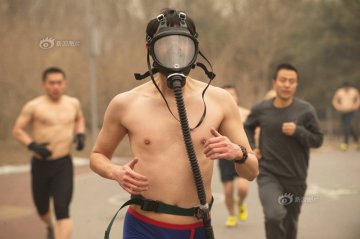 重度雾霾下的北京