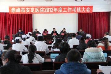市安定医院：市委组织部考核组来院进行2012年工作考核
