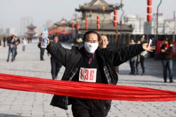 器官移植者赛跑