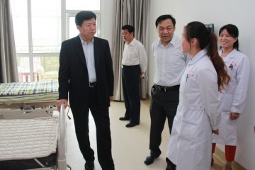 古怀璞厅长赴河北省优抚医院北院现场办公