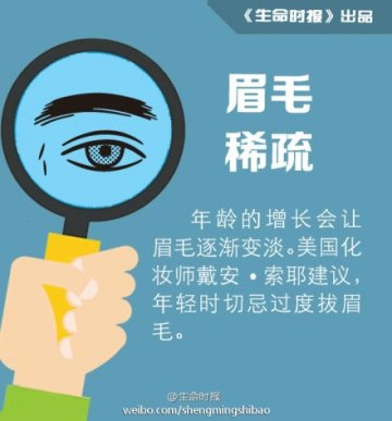 小心！9个迹象出卖你的年龄