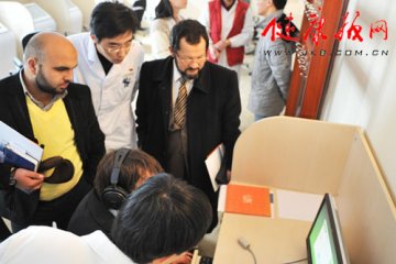利比亚卫生代表团来访北京安定医院