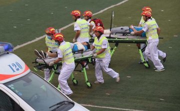 北京举行医疗卫生应急救援综合演习