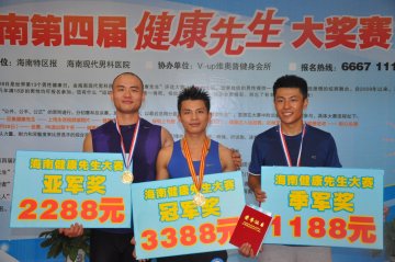 海南第四届“健康先生”评选决赛暨颁奖举行