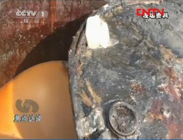 腐败动物内脏炼成新型地沟油