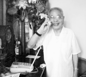 百岁老人蔡如圣：要健康就要少欲望 多开怀