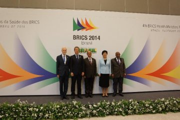 李斌主任参加第四届金砖国家卫生部长会议