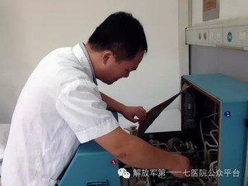 第117医院工程师仲济宁：让每一台机器正常运转